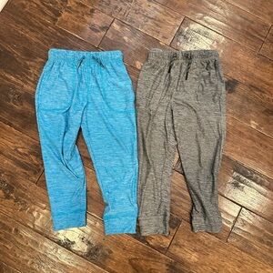 Hanna Andersson Blue and Gray Kids Joggers